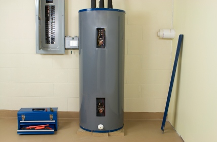 Water heater plumbing by American Servicers